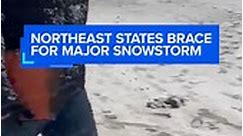 A #winterstorm is dumping snow on the #northeast, with snowfall totals in some parts expected to reach eight inches. https://trib.al/5fVOUau | NewsNation