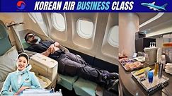I Flew in Korean Air BUSINESS CLASS : My Epic Flight Experience with Flat Bed | Ep 5