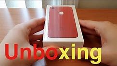 RED iPHONE 7 UNBOXING!!!