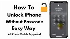 How to Unlock iPhone without Passcode in Easy Way