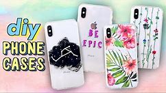 DIY PHONE CASES (Easy + Cute) | JENerationDIY