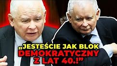 Odlot Kaczyńskiego w Sejmie. Tak uzasadniał konieczność wyboru Witek