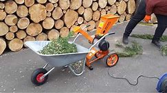 Compact 4HP Electric Wood Chipper - Garden Shredder (FM4DDE)