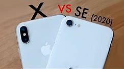 iPhone SE 2020 Vs iPhone X CAMERA TEST! (Photo / Video Comparison)