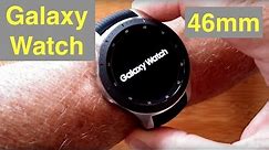 Samsung Galaxy Watch (Gear S4) 46mm Men’s Tizen OS Health Tracking Smartwatch : Unboxing & Review