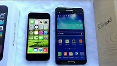 iPhone 5s Vs Samsung Galaxy Note 3