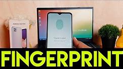 How to setup Fingerprint on Samsung Galaxy A22