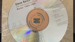 Steve Reich - Four New Recordings From Works: 1965-1995