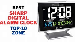 best Sharp Digital Alarm Clock Products Review 2024 | Best clock Review |