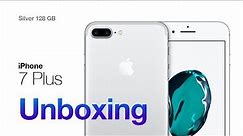 iPhone 7 Plus Silver 128GB Unboxing