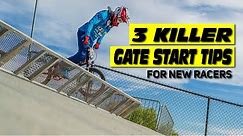 BMX Race - Gate Start Tips for New Racers