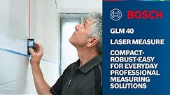 Laser Distance Meter | Laser Measuring Devices | Bosch GLM 40