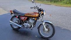 1975 Kawasaki KH500 Triple 2 Stroke Classic Motorcycle