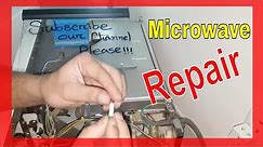 How to Repair Microwave Oven | Microwave NO Power | Solved