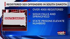 Number of registered sex offenders in SD cities