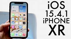 iOS 15.4.1 On iPhone XR! (Review)