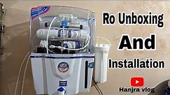 Aqua fresh Ro Unboxing and installation #ropurifier #rowaterpurifier #flipkart #aquafresh