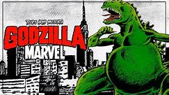 La Historia de Godzilla en Marvel Comics | Godzilla vs. The Avengers