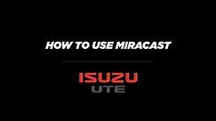 How to use Miracast