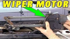 How To Replace a Windshield Wiper Motor