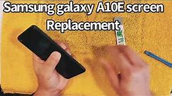 Samsung galaxy A10E (A102) screen replacement. How to repair broken screen for Samsung galaxy A10E ?