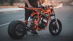 Project 0133 | Making a motorbike from scratch with a fast coupling KTM engine