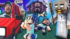 I Left my Family at Granny's House! (FGTeeV plays Minecraft Granny Survival Game)