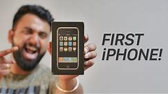 First iPhone Unboxing, After 12 Years!