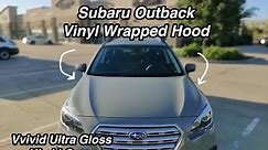 How to Vinyl Wrap Your Car Hood | VVivid Ultra Gloss Khaki Green