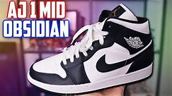 Air Jordan 1 Mid OBSIDIAN Review and On-Feet!