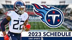 Tennessee Titans 2023 NFL Schedule, Opponents And Instant Analysis