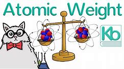 Atomic Weight (Relative Atomic Mass): Sample Calculation & vs. atomic mass, mass number, molar mass