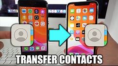 3 Ways How To Transfer Contacts From Old iPhone to New iPhone