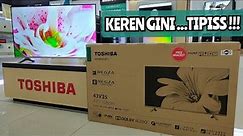 UNBOXING TOSHIBA ANDROID TV TERBARU TYPE 43V35KP ,,REVIEW LANGSUNG DARI SANG LEGENDA ANGLING DHARMA