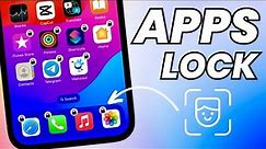 Apps Lock on iPhone iOS 17 || How to Lock Apps on iPhone and iPad | Apps Lock After iOS 17 Update