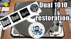 DUAL 1010 turntable restoration #restorewards
