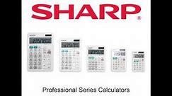 Sharp EL-330WB 10 Digit Professional Desktop Calculator