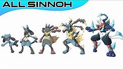 How To Evolve All Gen 4 Sinnoh Pokémon & Mega Evolutions | Max S Animation