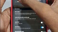 Samsung cool settings P-2 | Change your recent panel into iphone style 😍 #samsung #cool #settings