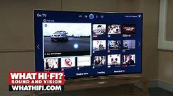 Samsung UE65H8000 unboxing -- curved LCD/LED TV 2014