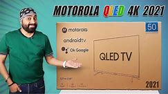 Motorola QLED TV 4K 2021 - Dolby Vision | Atmos | HDMI 2.1 | 60W Sound 🔊| Android 11 | REVIEW 🔥