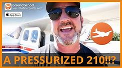 AIRPLANE TOUR! -- PRESSURIZED CESSNA 210! - Introducing the pressurized Cessna 210 light airplane