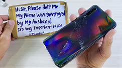 Destroyed Phone Restoration - Restore Samsung Galaxy A50 Cracked | Rebuild Broken Phone