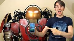 Iron Man Hulkbuster Cosplay #36 | Smartphone Control | James Bruton