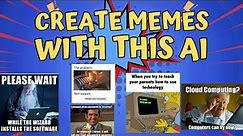 Creating Memes Made Easy: Explore AI-Powered Meme Maker Tools! 😂🎨