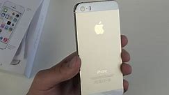 iPhone 5s Gold Unboxing und erster Eindruck