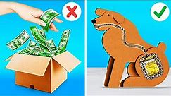 CARDBOARD GENIUS CRAFTS 📦 Coolest Hacks and DIY Ideas You Won't Believe! by 123GO!