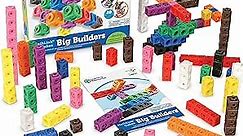 Learning Resources MathLink Cubes Big Builders - Set of 200 Cubes, Ages 5+, Develops Early Math Skills, STEM Toys, Math Games for Kids, Math Cubes for Kids,Stocking Stuffers