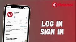 How to Sign In Pinterest App | Login with Email