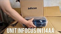 Infocus projector unboxing projector infocus in114aa